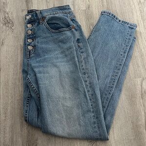 VTG Aeropostale high rise Mom Jeans with Button fly sz 2/4